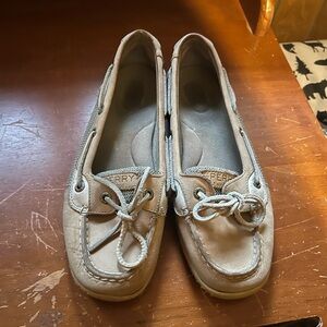 Sperry Women's Beige Moccasins